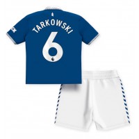 Dětský fotbalový dres Everton James Tarkowski #6 2023-24 Domácí Krátký Rukáv (+ trenýrky)